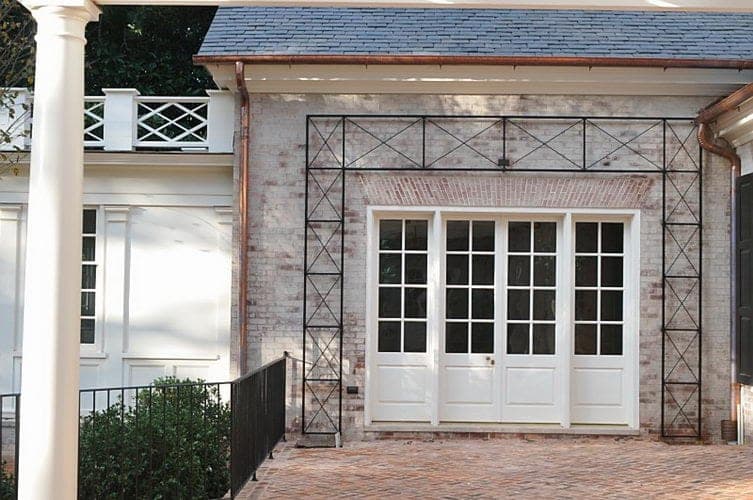 Breathable lime wash finish on exterior masonry by Lazar Stucco — project 9