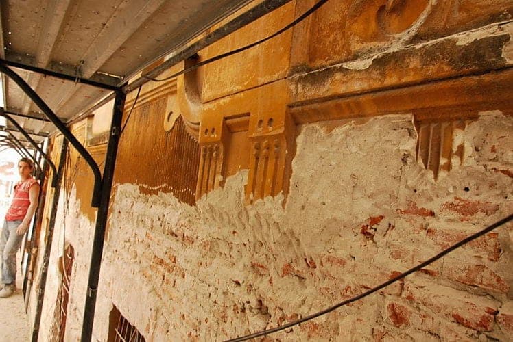 Stucco and plaster restoration on historic exterior by Lazar Stucco — project 6