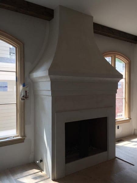 Interior plaster and Venetian finish work by Lazar Stucco — project 9