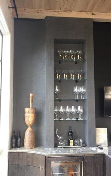 Interior plaster and Venetian finish work by Lazar Stucco — project 8