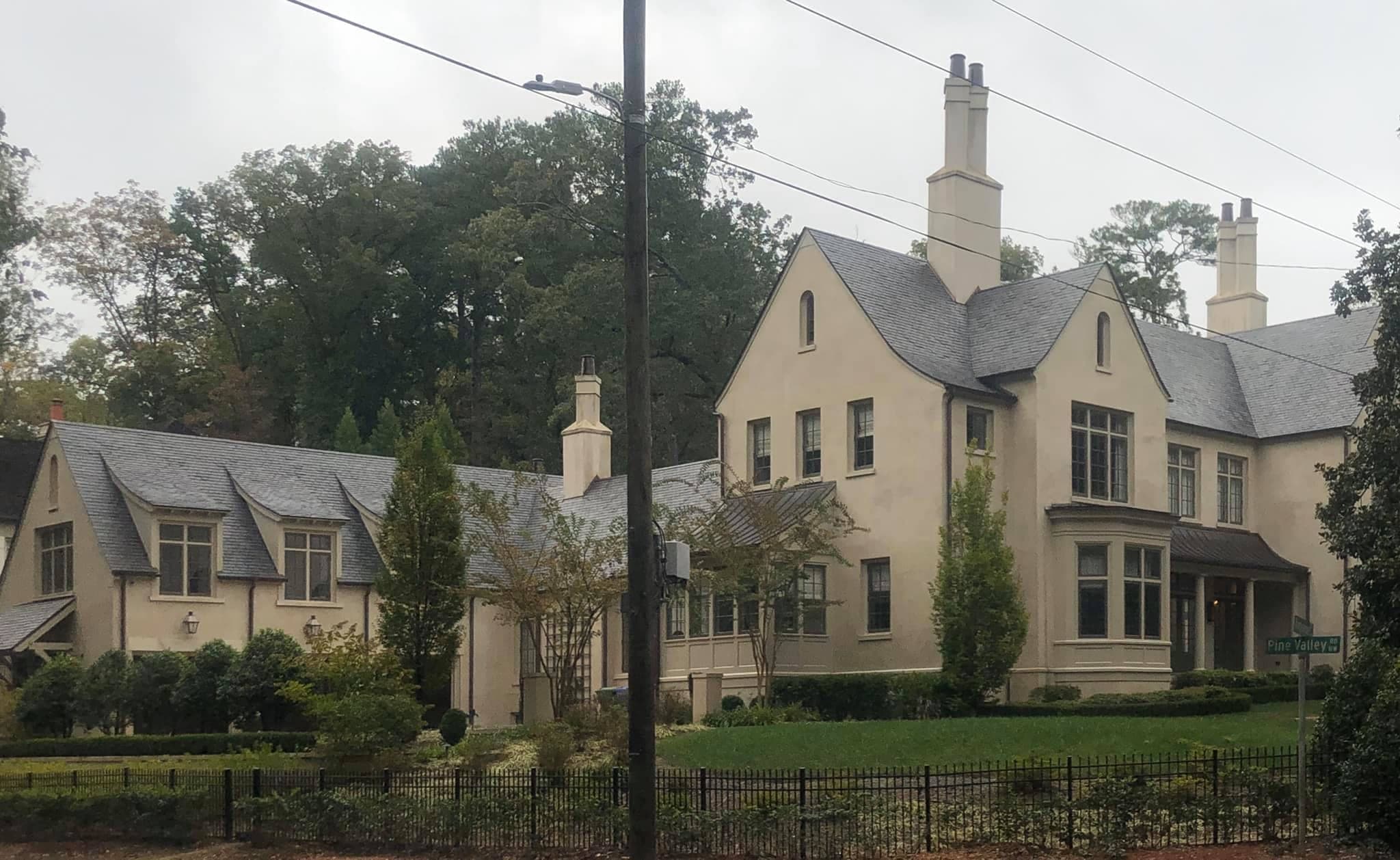 Hand-applied exterior stucco facade by Lazar Stucco, Atlanta — project 6