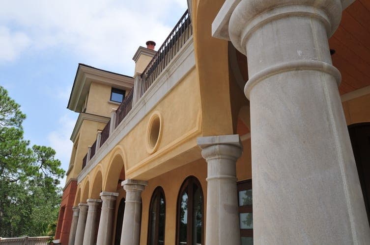 Stucco Columns by Lazar Stucco.