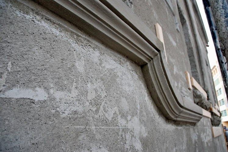 Stucco and plaster restoration on historic exterior by Lazar Stucco — project 7