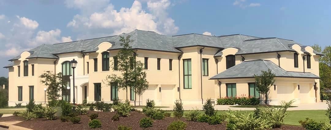 Hand-applied exterior stucco facade by Lazar Stucco, Atlanta — project 4