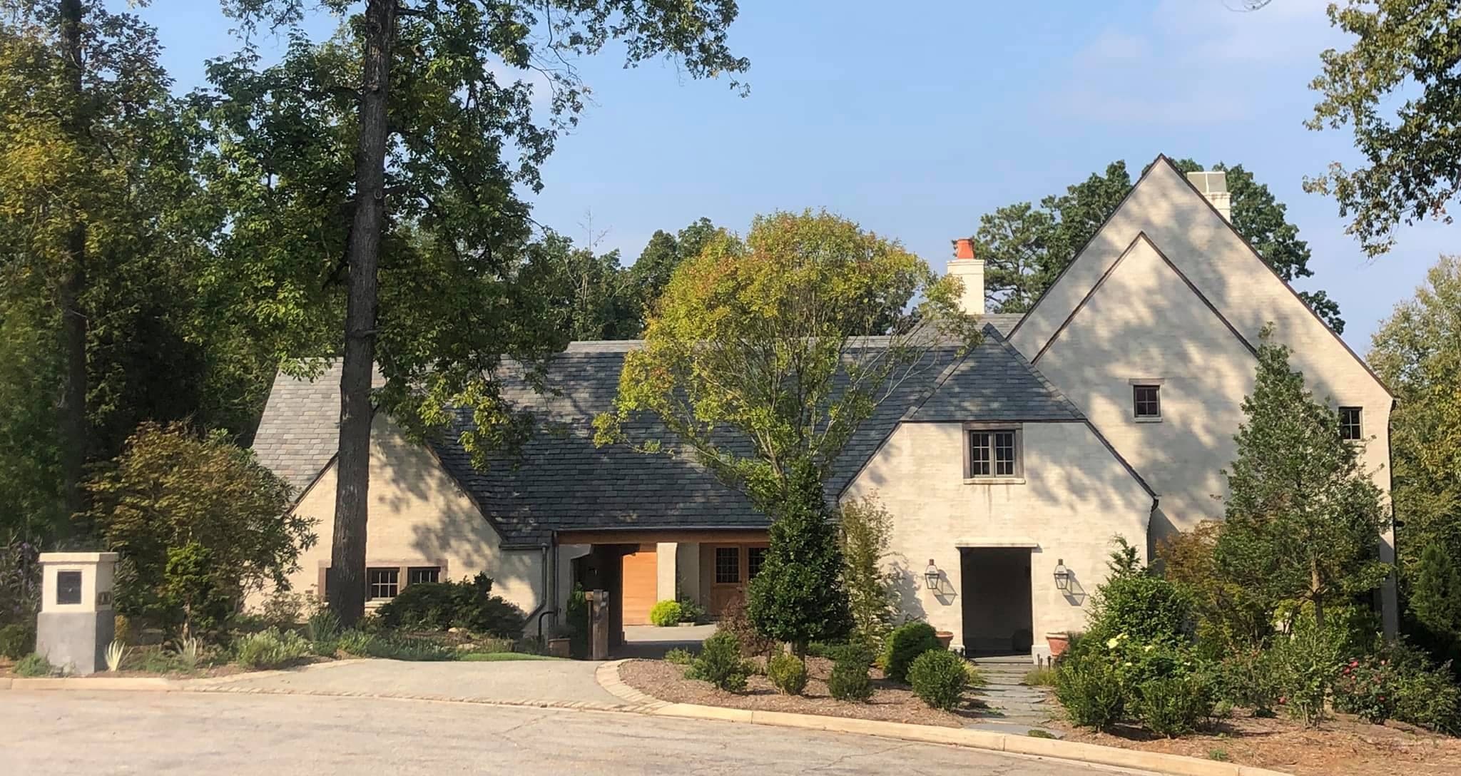 Hand-applied exterior stucco facade by Lazar Stucco, Atlanta — project 7