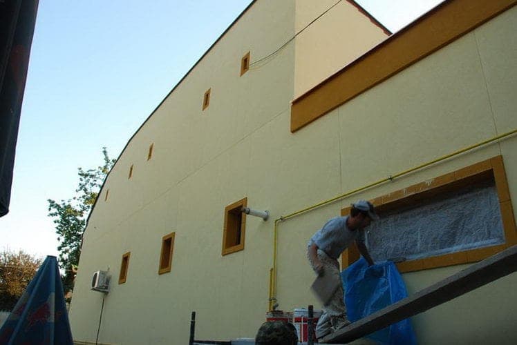 Stucco and plaster restoration on historic exterior by Lazar Stucco — project 20