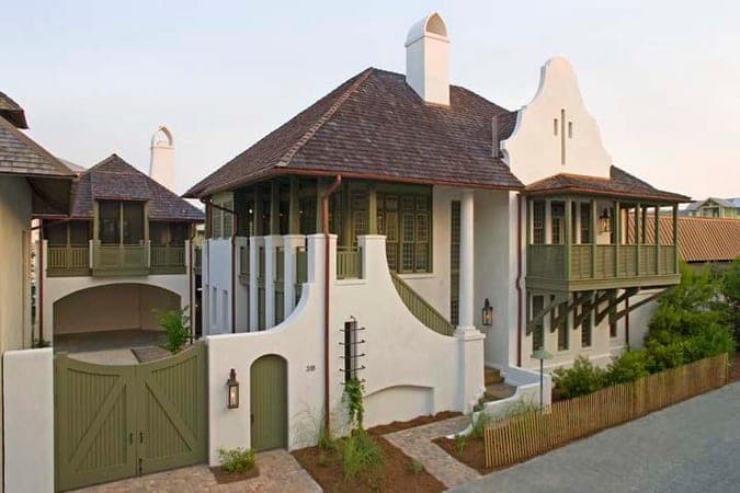 Hand-applied exterior stucco facade by Lazar Stucco, Atlanta — project 15